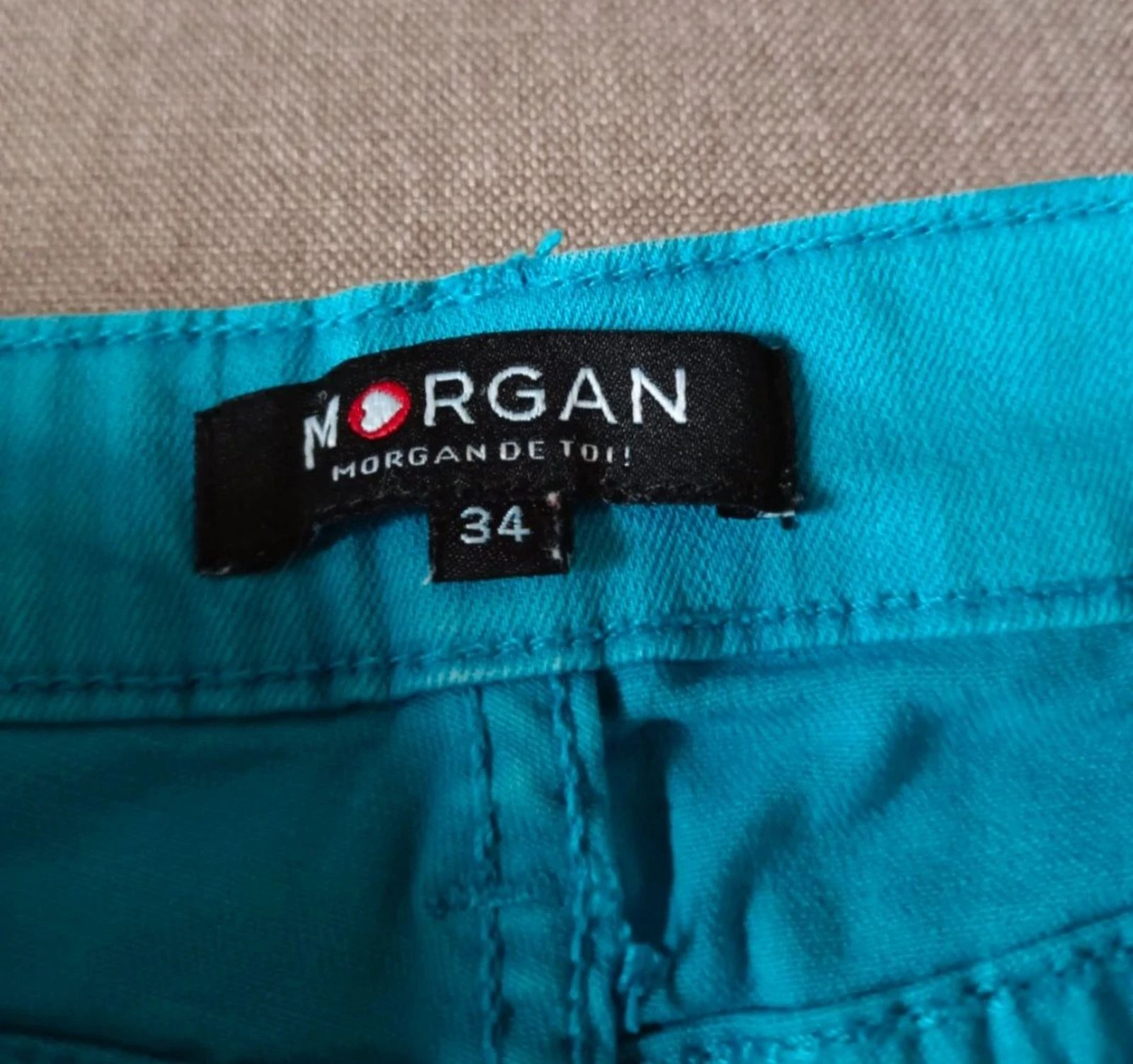 Short turquesa Morgan tamanho 34/XS – photo 5